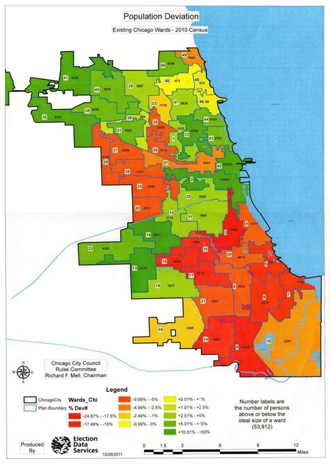 Chicago Zoneinddeling Kort Chicago Zone Kort Usa