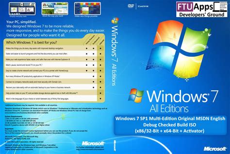Downoad Windows 7 Sp1 Multi Edition Aio X8632 Bit X64 Bit