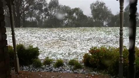 Christmas 2011 Hail Storm In Melbourne Warning Contains A Curse