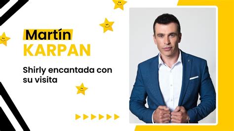 Actor argentino vive actualmente en colombia. Martín Karpán estuvo en Kallejiando y Shirly estaba ...