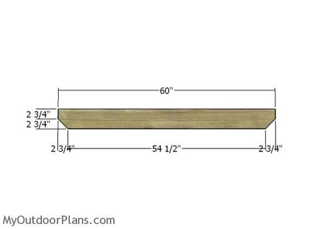 8 foot Picnic Table Plans | MyOutdoorPlans | Free ...