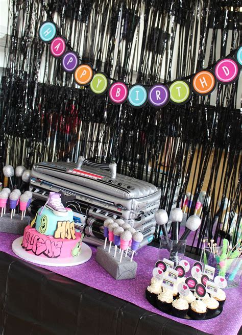 13 Best Images About Dance Theme Birthday Party On Pinterest 80s