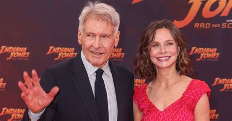 Harrison Ford And Wife Calista Flockhart Share Heated PDA Moment At