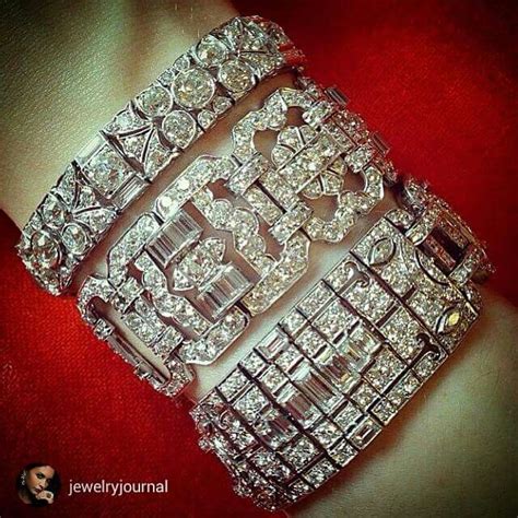 Pin By Eydie Colon Pomales On Ahhh Jewelry Art Deco Bracelet Diamond