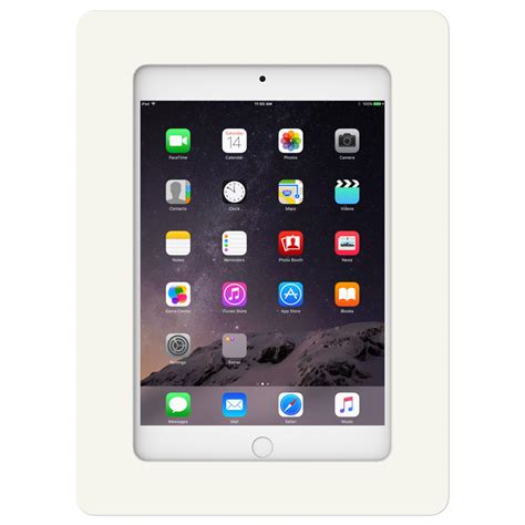 White Ipad Mini 1 2 3 Vidamount On Wall Tablet Mount