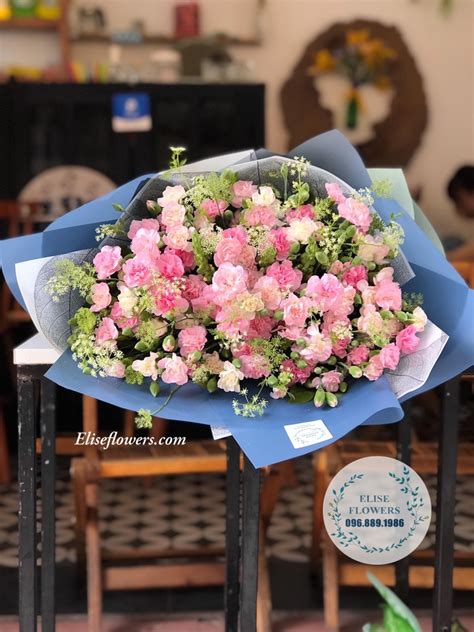 Bó Hoa Cẩm Chướng đẹp Bó Hoa Sinh Nhật đẹp ở Hà Nội
