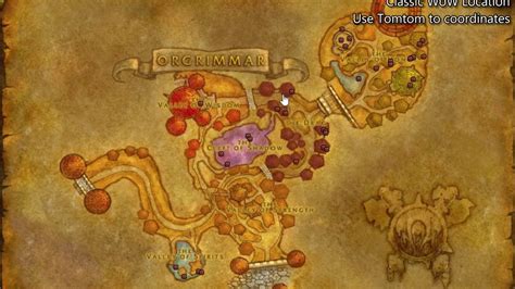 Orgrimmar Expert Alchemist Trainer Location Classic Wow Youtube