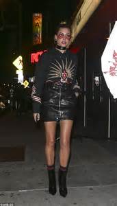 Hailey Baldwin Stuns At The Roxy On Night Out Daily Mail
