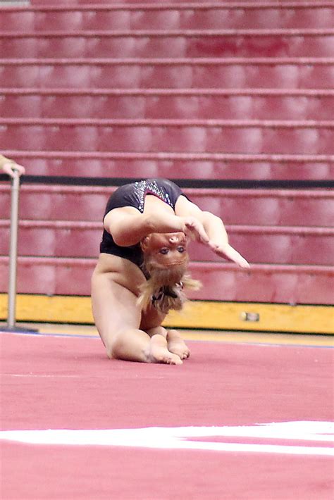 Twu Gymnastics Brittany Johnson Floor Sophomore Brittany Flickr