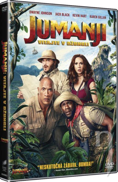 Dvd Film ~ Jumanji Vítejte V Džungli ~ K Hart J Black D Johnson