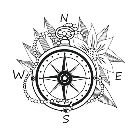 Besides good quality brands, you'll also find plenty of discounts when you shop for drawing compass during big sales. Compass Tattoo Drawing | Free download on ClipArtMag