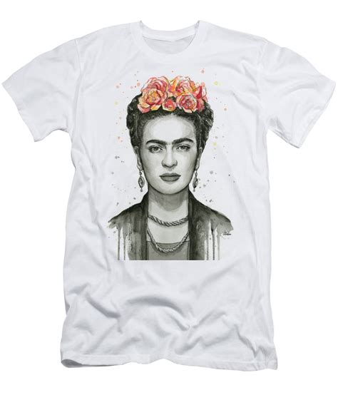 Frida Kahlo Portrait T Shirt By Olga Shvartsur Pixels