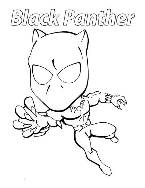Marvel movie black panther mask. Free Printable Black Panther Coloring Pages