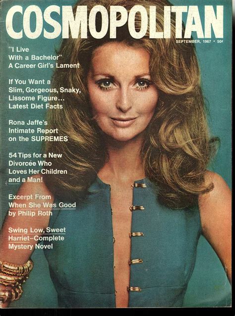 Cosmopolitan Magazine September 1967 Model Samantha Jones Cosmo Girl Cosmopolitan Beauty