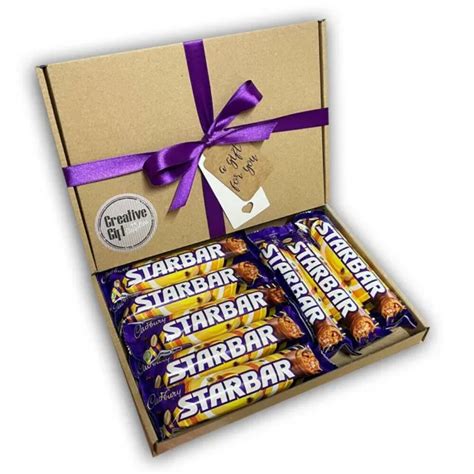 Cadbury Starbar Chocolate Bar Gift Box Hamper Selection Birthday
