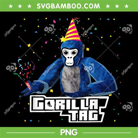 Birthday Boy Gorilla Tag Png