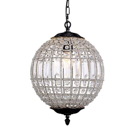 The rich bronze finish on the framework is the perfect backdrop to the glowing Elegant Lighting Olivia 1-Light Dark Bronze Royal Cut Crystal Clear Pendant-1205D12DB/RC - The ...
