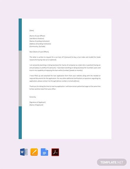Managing partner, it recruiting company bio. FREE Loan Request Letter Template - Word (DOC) | Google ...