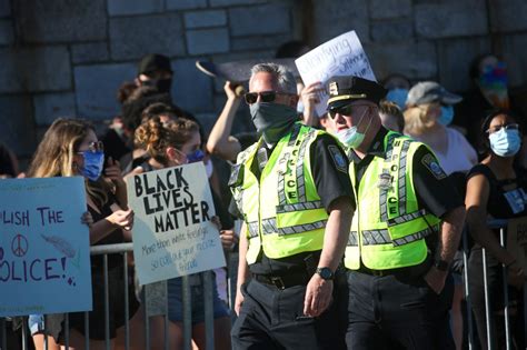 Dueling Black Lives Matter Pro Police Rallies Take Place In Boston