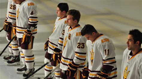 Asu Hockey Sun Devils Return To Oceanside And Defeat Alberta 5 4 In A