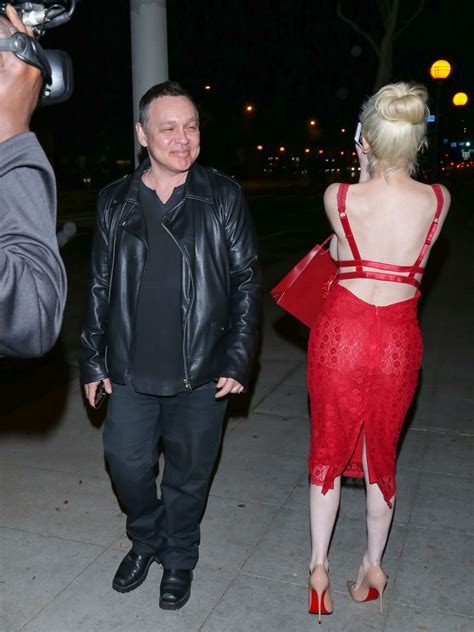 Courtney Stodden Out For Valentines Dinner At Dan Tanas In West
