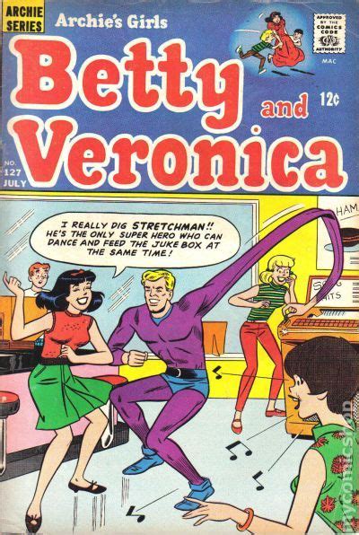 Archies Girls Betty And Veronica 1951 Comic Books 1960 1969