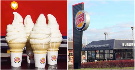 Burger King Canada Has Ice Cream Cones Just In Time For The Warm Weather Burger King Canada