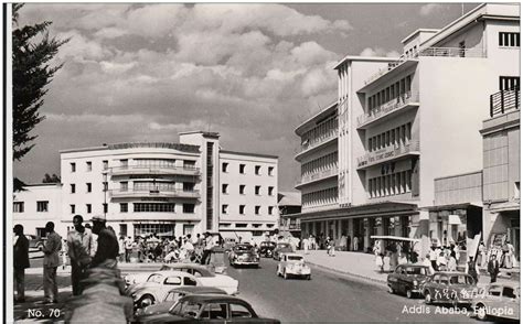 Street Scene In Addis Ababa 1960 Addis Ababa Ethiopia Addis Ababa