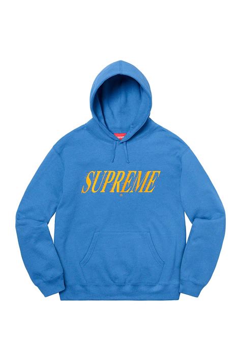 Supreme Supreme Crossover Hooded Sweatshirt Pale Royal Size Xlarge