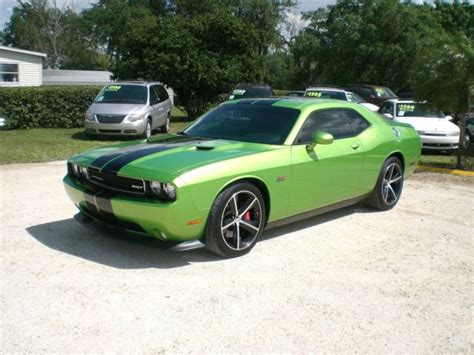2011 Dodge Challenger Srt8 Green With Envy 18500 Miles Automatic 1
