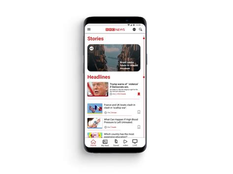 If you've ever wanted to create a specialised news app. UX case study — BBC NEWS app android - Muzli - Design ...