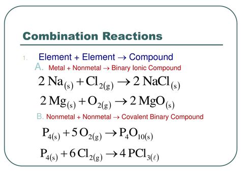 Ppt Classifying Chemical Reactions Powerpoint Presentation Free