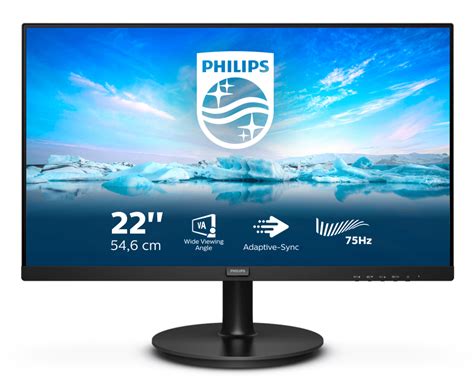 Philips V Line 222v8la00 Computer Monitor 546 Cm 215