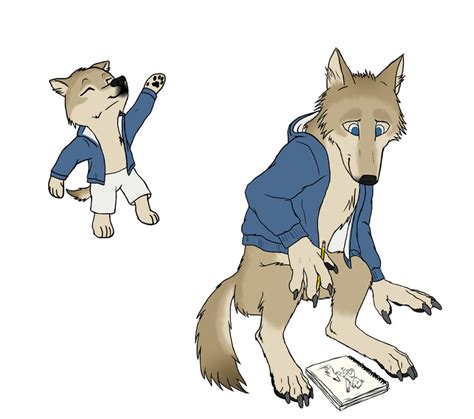 Chibi And Comic Werewolf By Jmillart On Deviantart