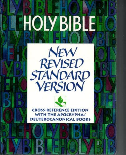 The Bible New Revised Standard Version Nrsv New Revised Standard