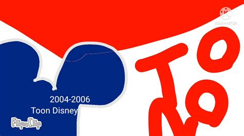 Toon Disney Logo History With Youtube