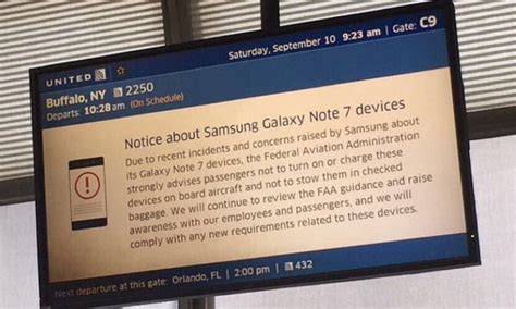 Samsung Galaxy Note 7 Banned By Airlines Including Emirates And Pia