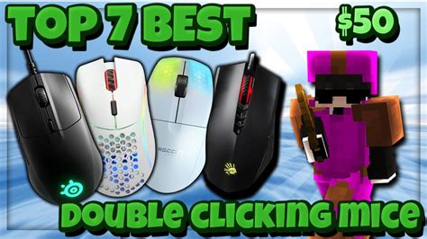 Top 7 BEST Budget Mice For Double Clicking Minecraft Double Click