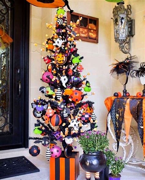 Crafty Halloween Trees That Can Be Used For Christmas Too