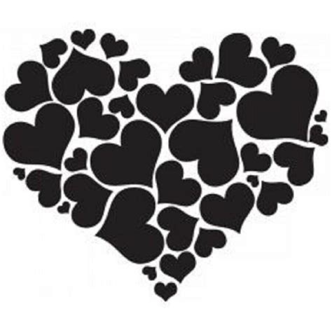 Pin By Diana Rodgers On Cricut Clipart Heart Stencil Stencils