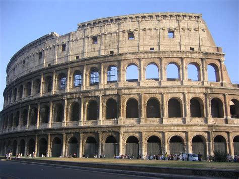 Latín 4ºb El Anfiteatro Flavio El Coliseo De Roma