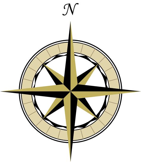 Compass Rose Clip Art Simple Compass Rose Png Download 19202247