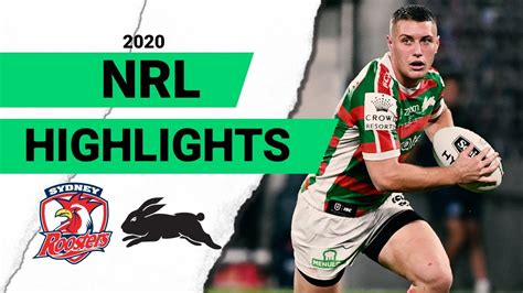 Roosters V Rabbitohs Round 3 2020 Match Highlights Telstra Premiership Nrl Youtube