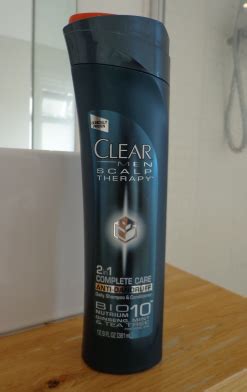 Review :: Clear Men Scalp Therapy Dandruff Shampoo ...