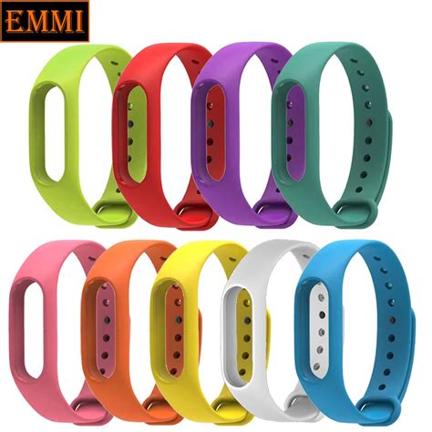 New Xiaomi Mi Band 2 Bracelet Strap Miband 2 Colorful Strap Wristband