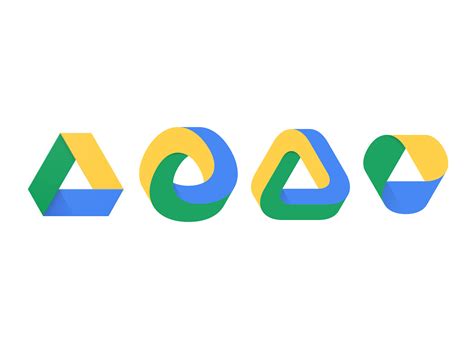 Tried a redesign of the Google Drive Logo : Inkscape