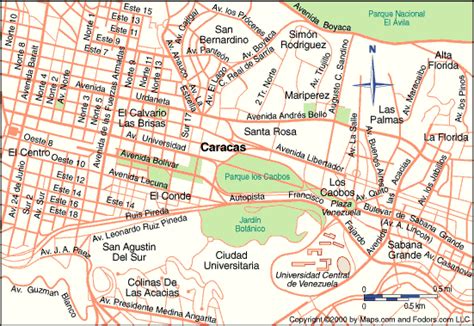 Mapa De Caracas
