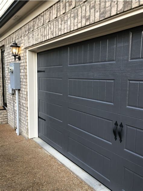 9049 liberia ave, manassas (va), 20110, united states. Factory Painted Sherwin Williams Peppercorn On Garage Door ...