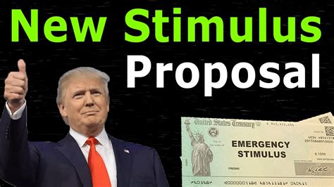 2nd Stimulus Check News New Stimulus Proposal Sept 11 Youtube