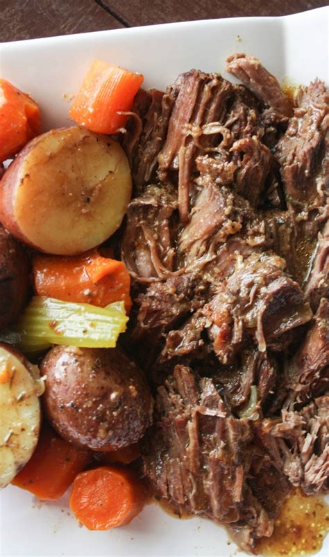 Juicy and tender instant pot pot roast made with potatoes, carrots, and gravy is a great family friendly dinner recipe. Instant Pot 3 Packet Pot Roast - Daily Appetite